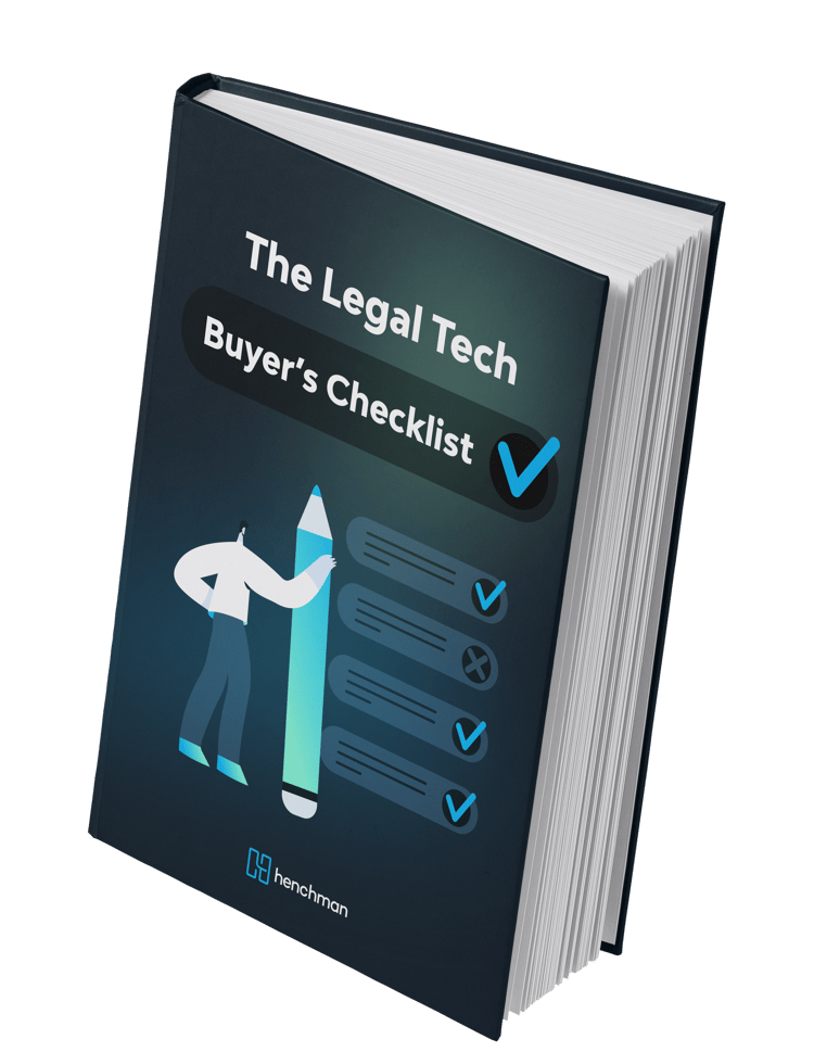 The Legal Tech Buyers Checklist